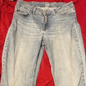 Lee Women's Denim Straight Leg Jeans